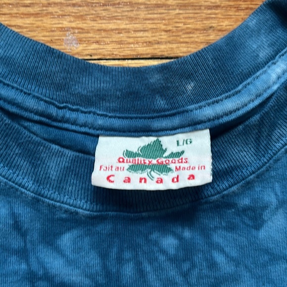 Vintage Quality Goods T-Shirt / Puffin / Tie Dye / Large - Picture 4 of 7